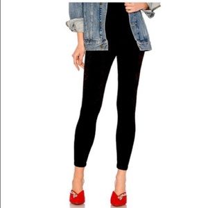 BCBG Max velour high waisted pull on pant with 1.5” waistband